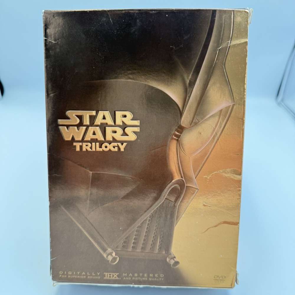 Star Wars Trilogy (DVD, 2004, 4-Disc Set, Full Screen)